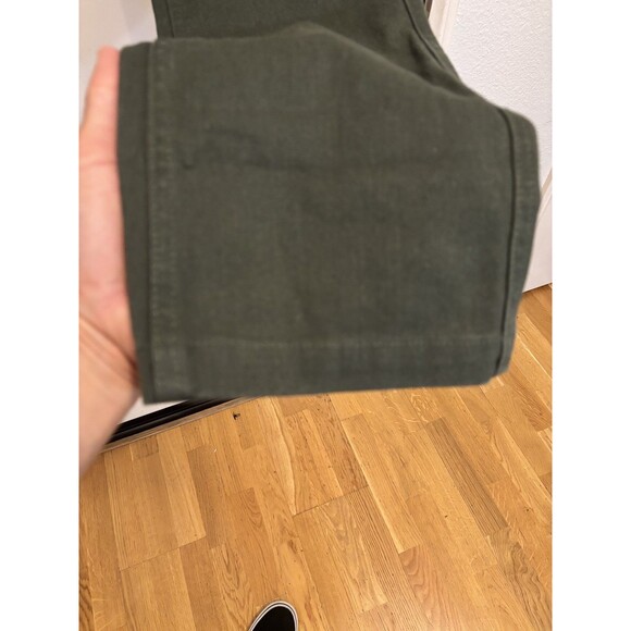 Taylor Stitch Double Knee Chore Canvas Work Pants Jeans 30 x 34 Olive green - Picture 2 of 10